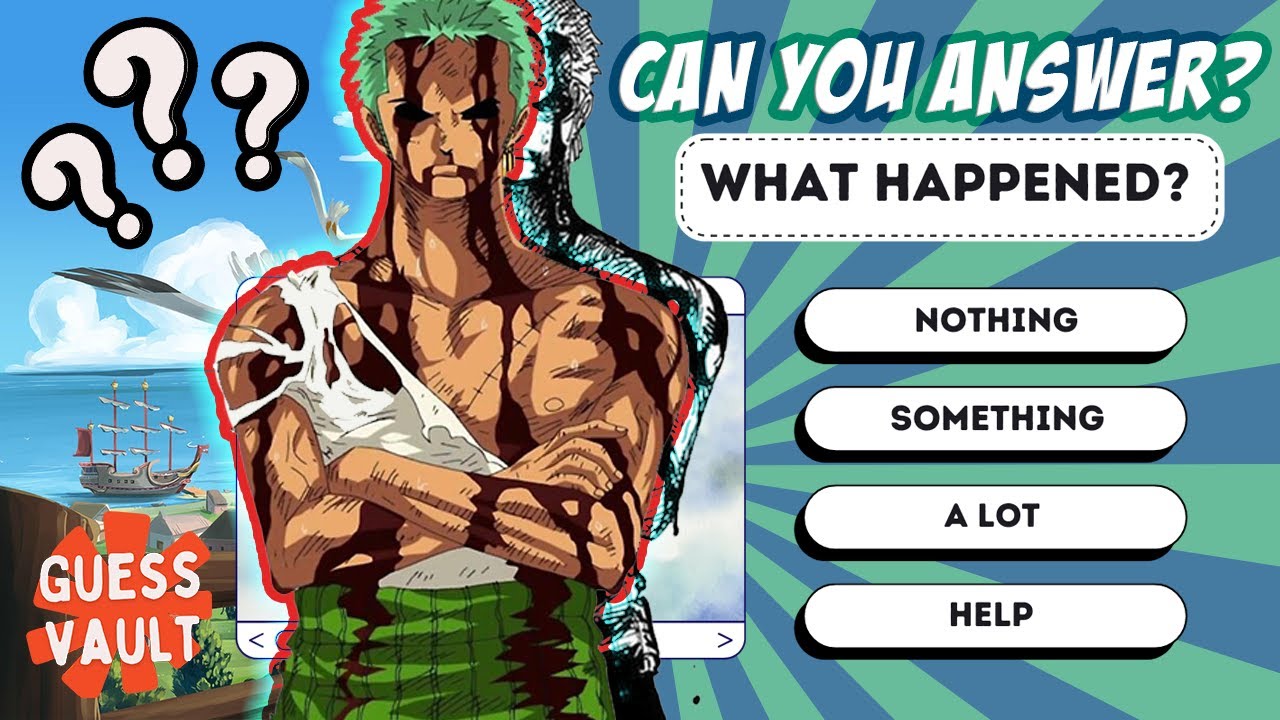 One Piece Quiz : Test Your Knowledge 30 Trivia Questions