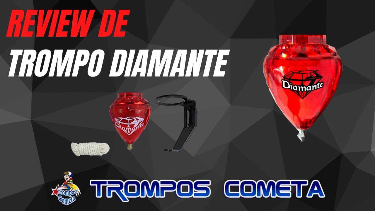 REVIEW de trompo diamante /TROMPOS COMETA