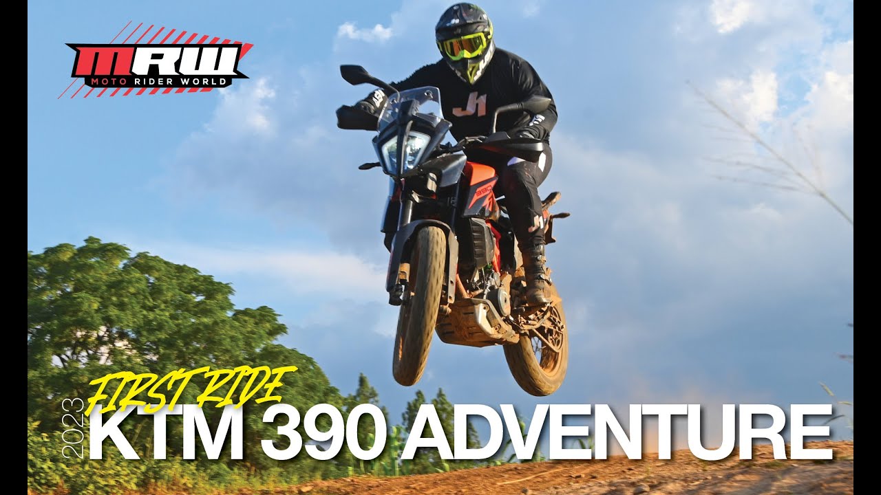 First Ride: 2023 KTM 390 Adventure - we put it through its paces in some tricky and testing terrain.