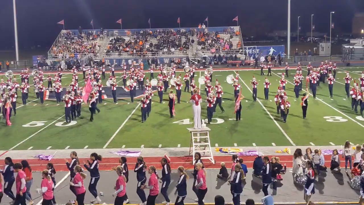 Cupid shuffle #westisbest #marchingband