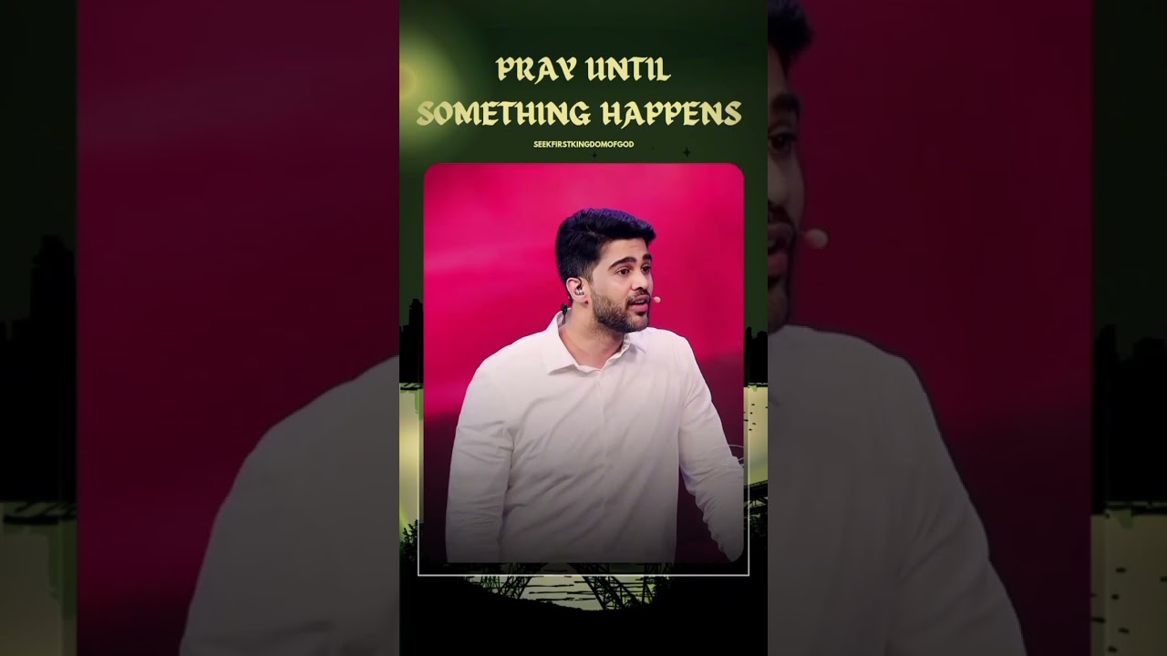 PRAY UNTIL SOMETHING HAPPENS #rajuprakashpaul #jesseypaul #tlc🛐