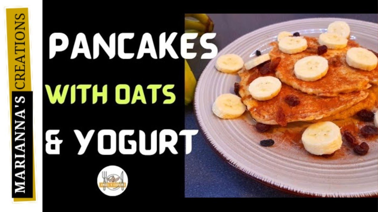 PANCAKES με ΒΡΩΜΗ και ΓΙΑΟΥΡΤΙ
