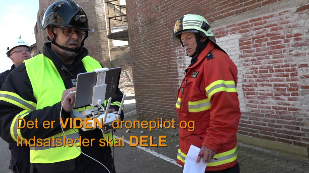 TAKTISK ANVENDELSE AF DRONER I REDNINGSBEREDSKABET