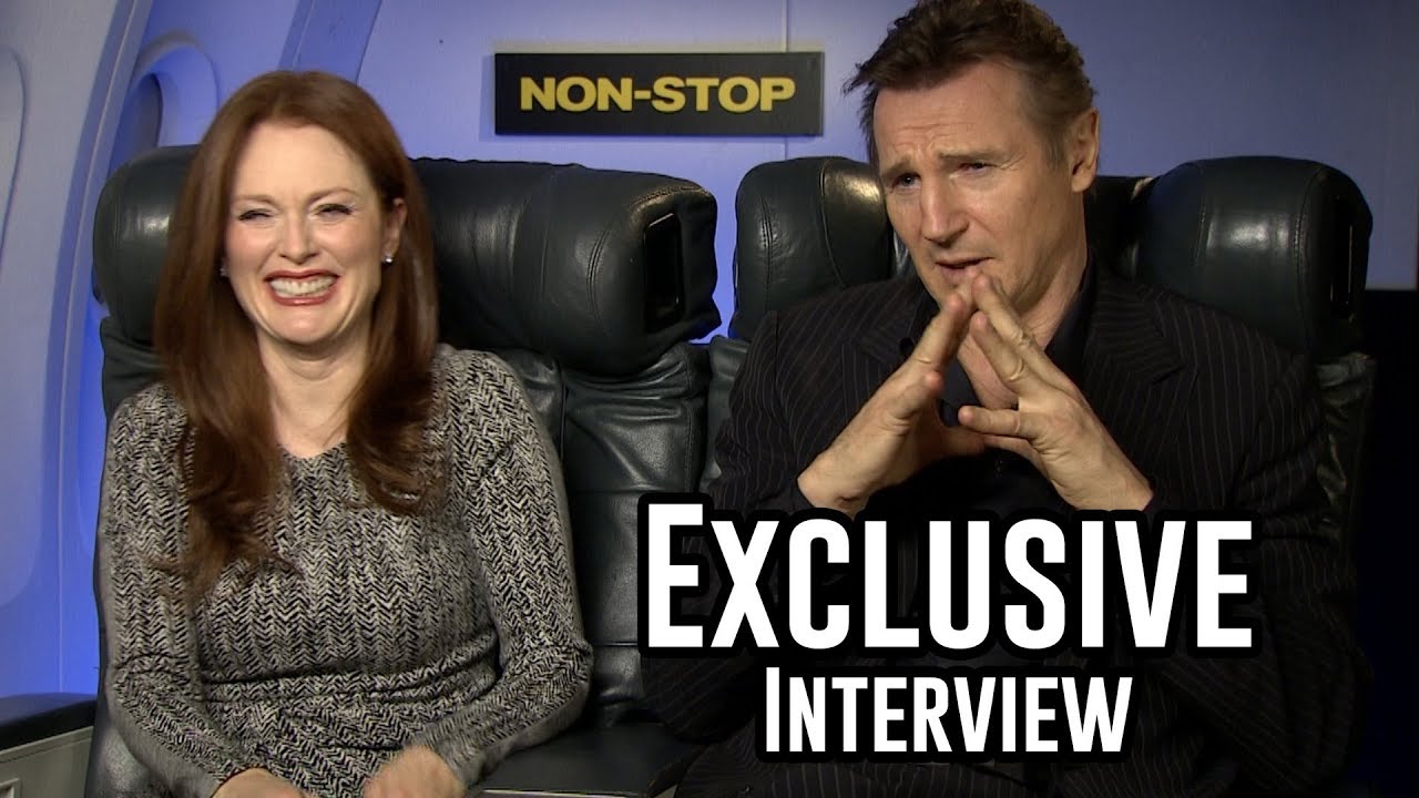 Julianne Moore & Liam Neeson - Non Stop Exclusive Interview