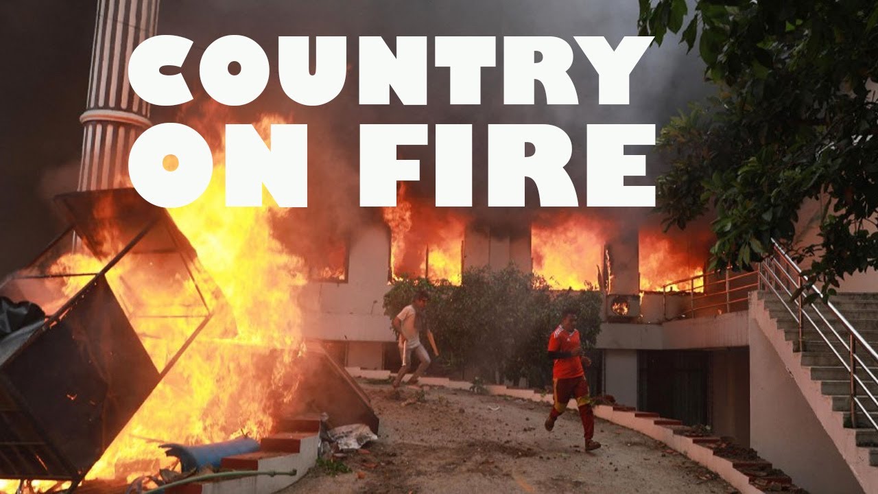 BREAKING: Gen Z's burn down Government offices and politicians homes