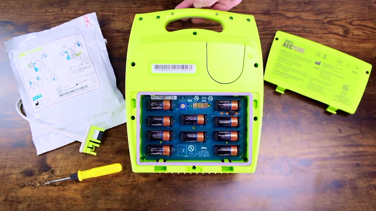 ZOLL AED Plus Battery Installation Guide - Cardio Partners