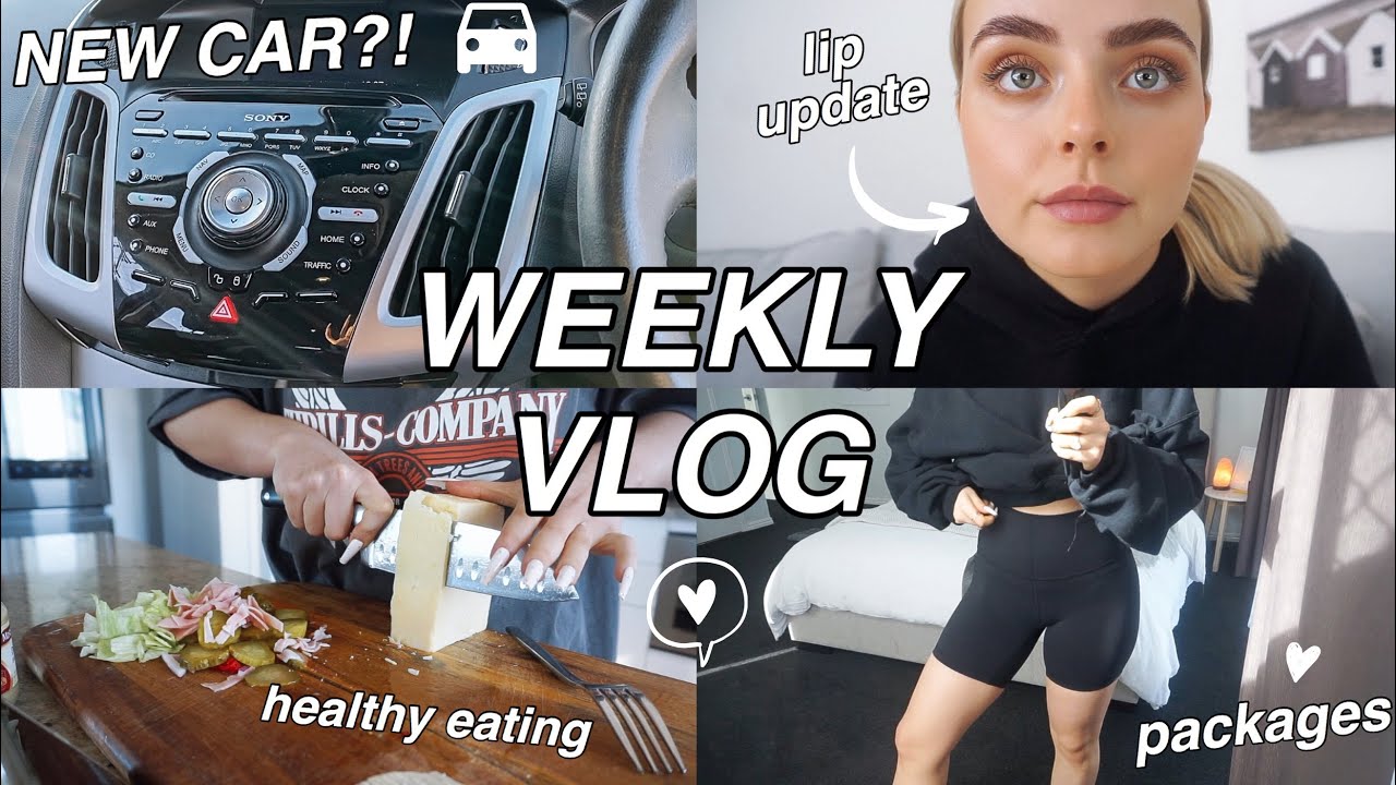 WEEKLY VLOG | BUYING A NEW CAR?? | LIP UPDATE | MEETINGS | SINGING | Conagh Kathleen