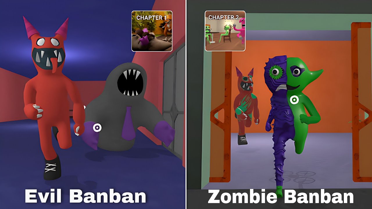 Garten Of Banban 7 ➡ Pink Monster Life Challenge 7 Full Game