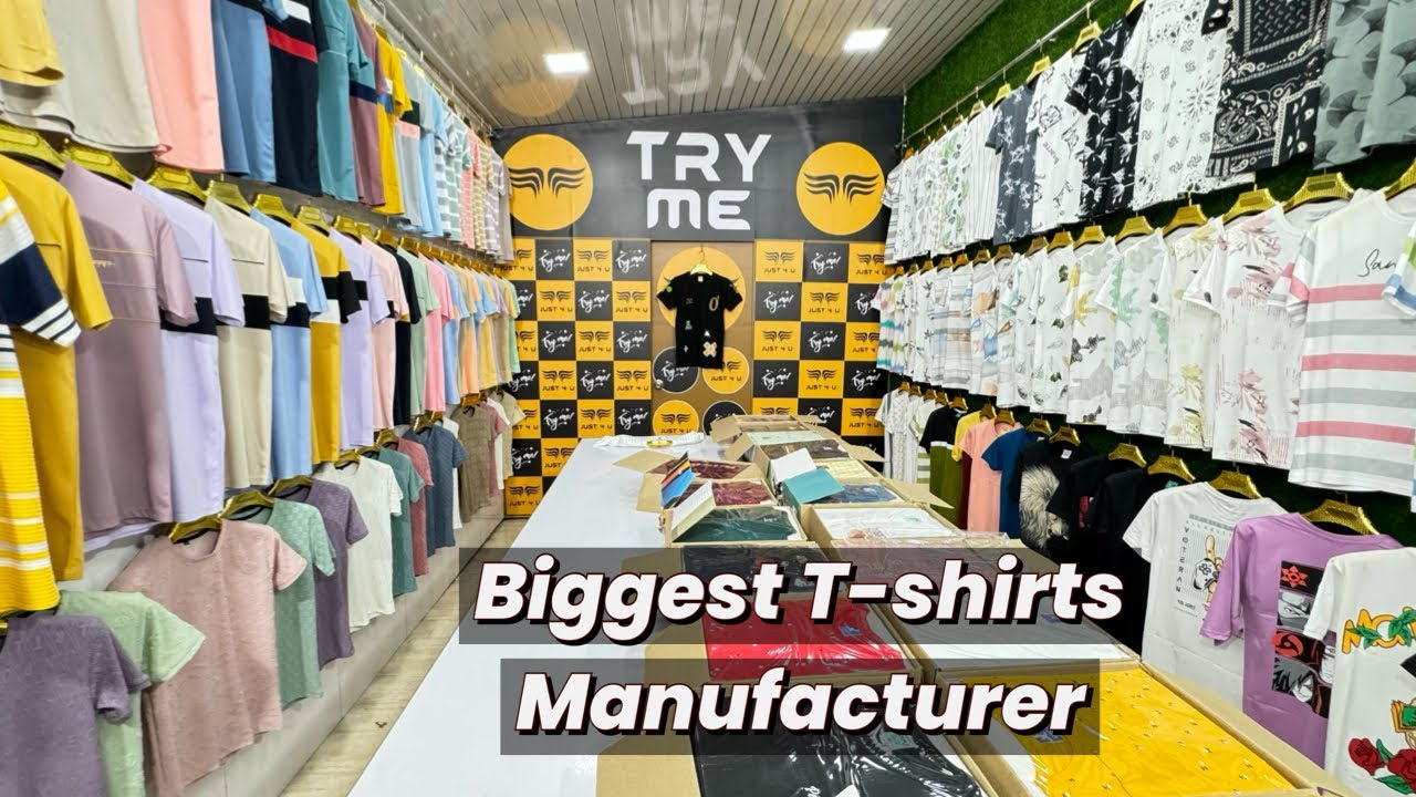 Mumbai T-shirts Manufacturer / T-shirts wholesale market / Try me
