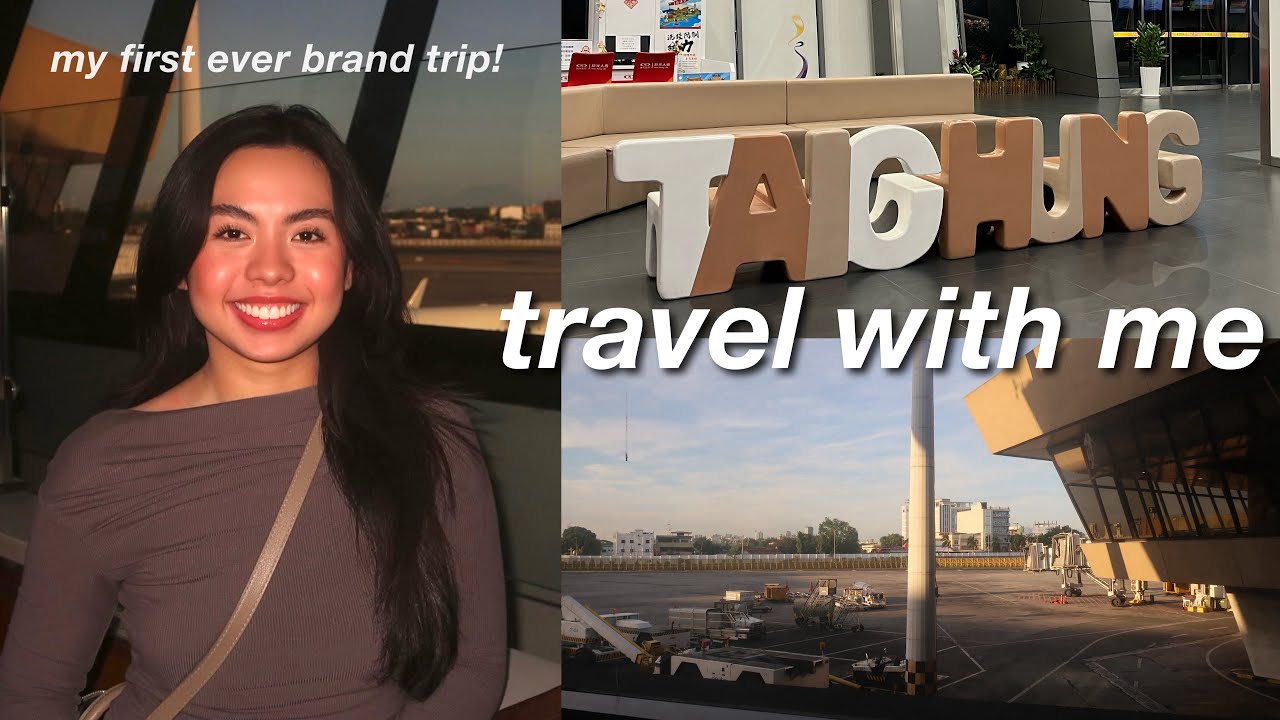 TRAVEL WITH ME to TAIWAN! ✈️🇹🇼 + Hotel Room Tour ✨  | Andrea Rose