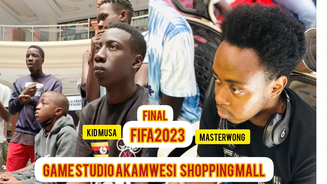 GAMESTUDIO AKAMWESI SHOPPING MALL  FIFA2023 FINAL  KIDMUSA PSG BLUE VS WONGO PSG WHITE