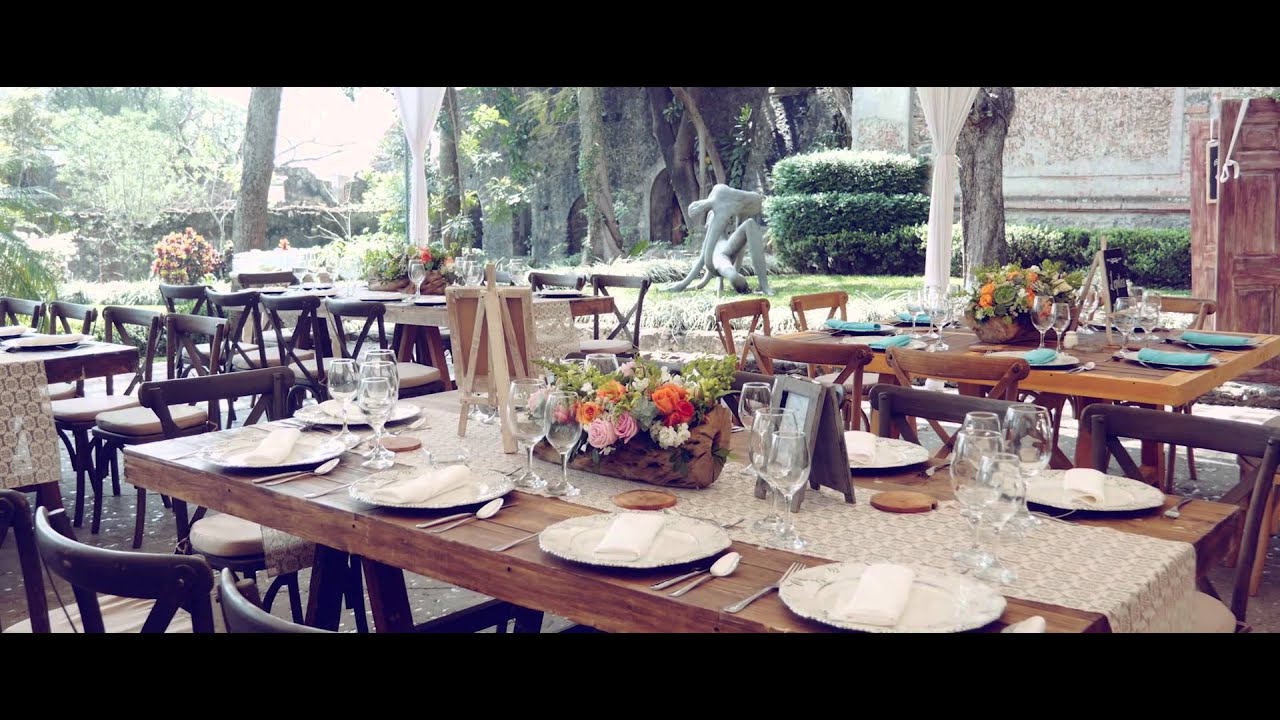 Boda en Hacienda San Gaspar. Foto y Video.