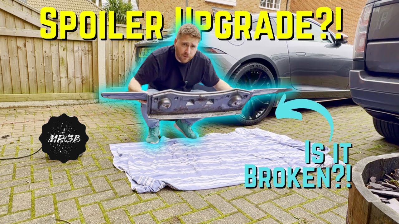 Jaguar F Type Spoiler Upgrade?! | Product Design Flaw!