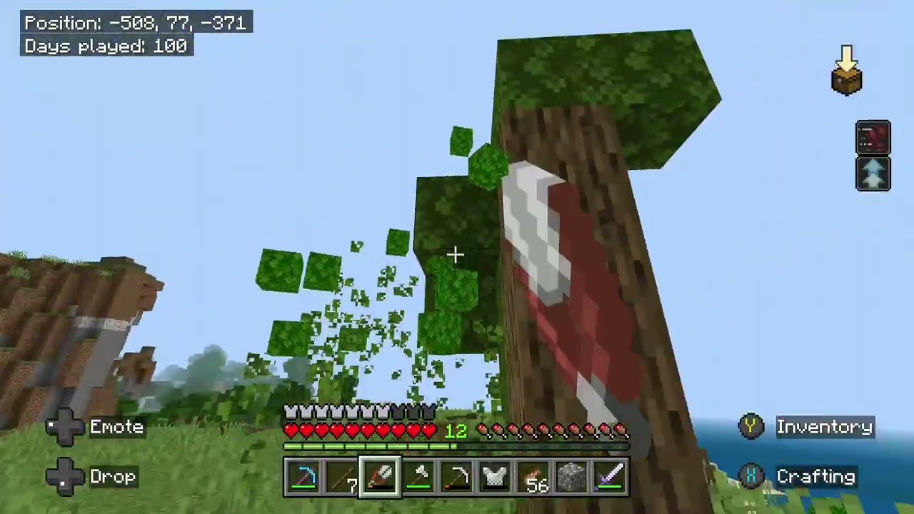 Lets play Minecraft bedrock ep 69. Exploration.