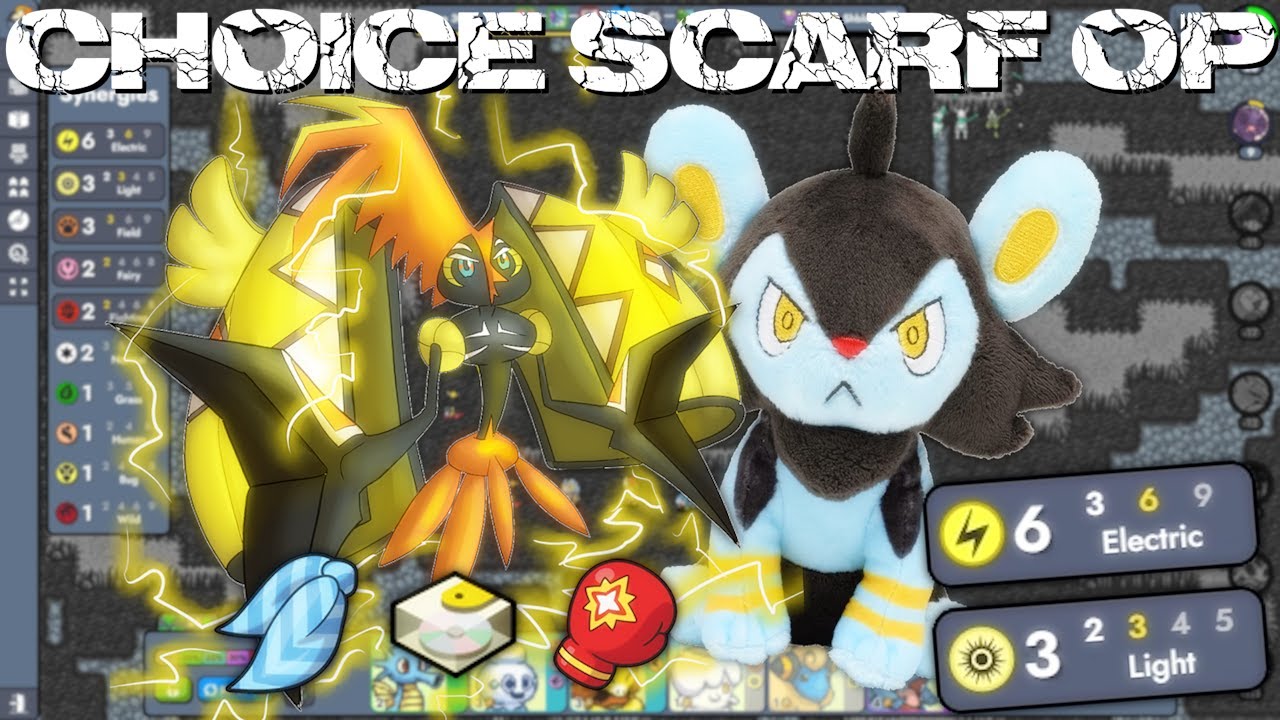 REWORKED CHOICE SCARF also makes ON-HIT ELECTRIC TAPU KOKO OP in Pok&eacute;mon Auto Chess!?