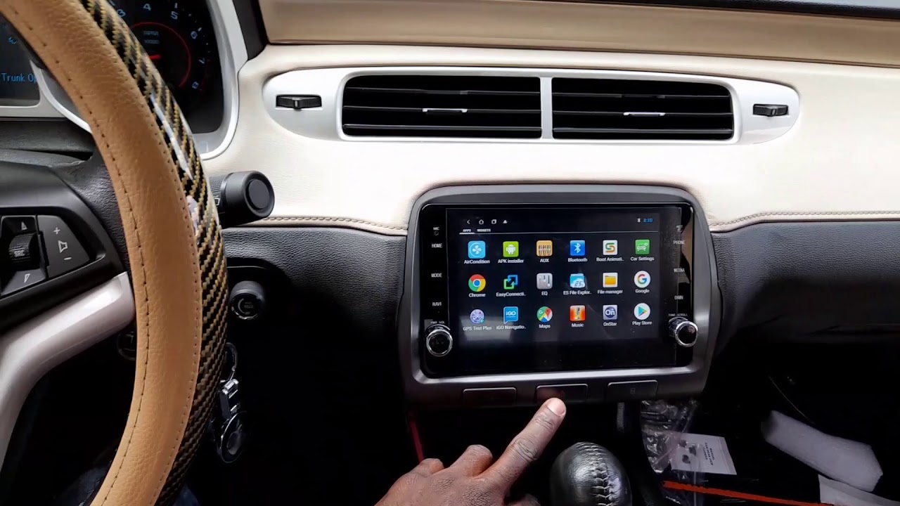 Camaro 2010 android screen