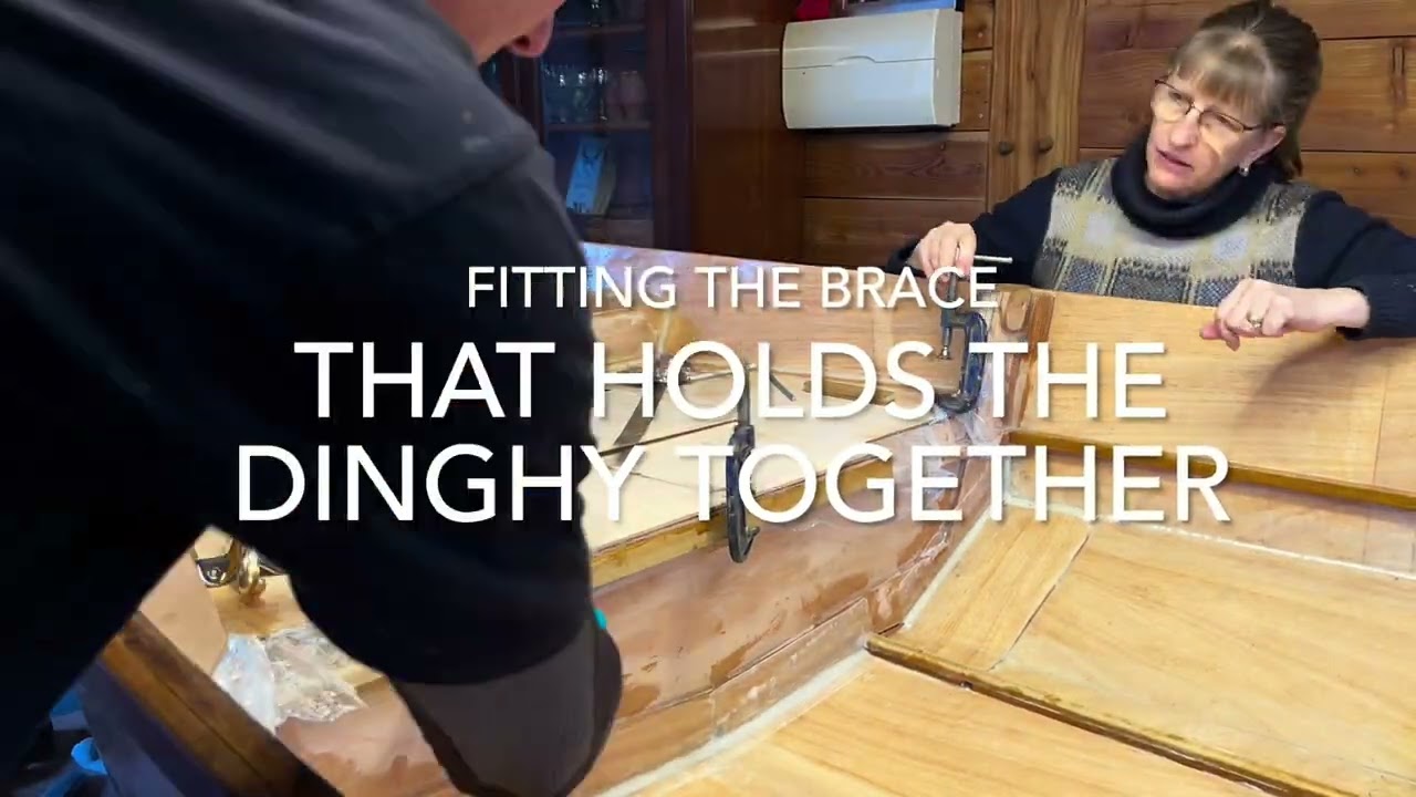 Mebo 12 nesting dinghy build- Day 34 cutting in half day(or not!)