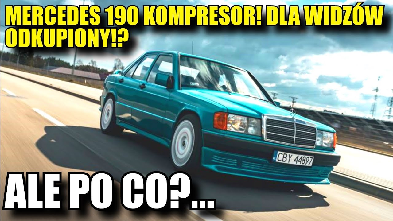 ODKUPIŁEM po 4 latach! MERCEDESA 190 kompresor Dla WIDZÓW! ALE po KIEGO ???