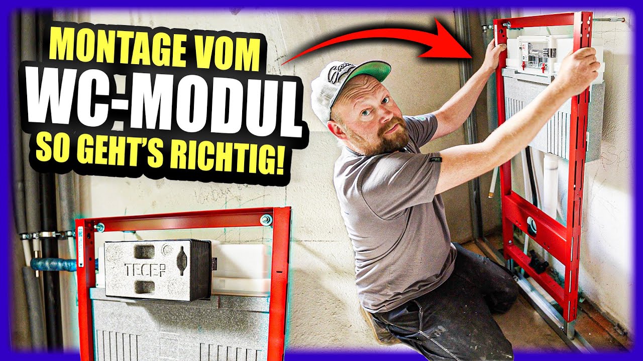 WC-Modul einbauen – Schritt für Schritt zur perfekten Vorwandinstallation! | Home Build Solution