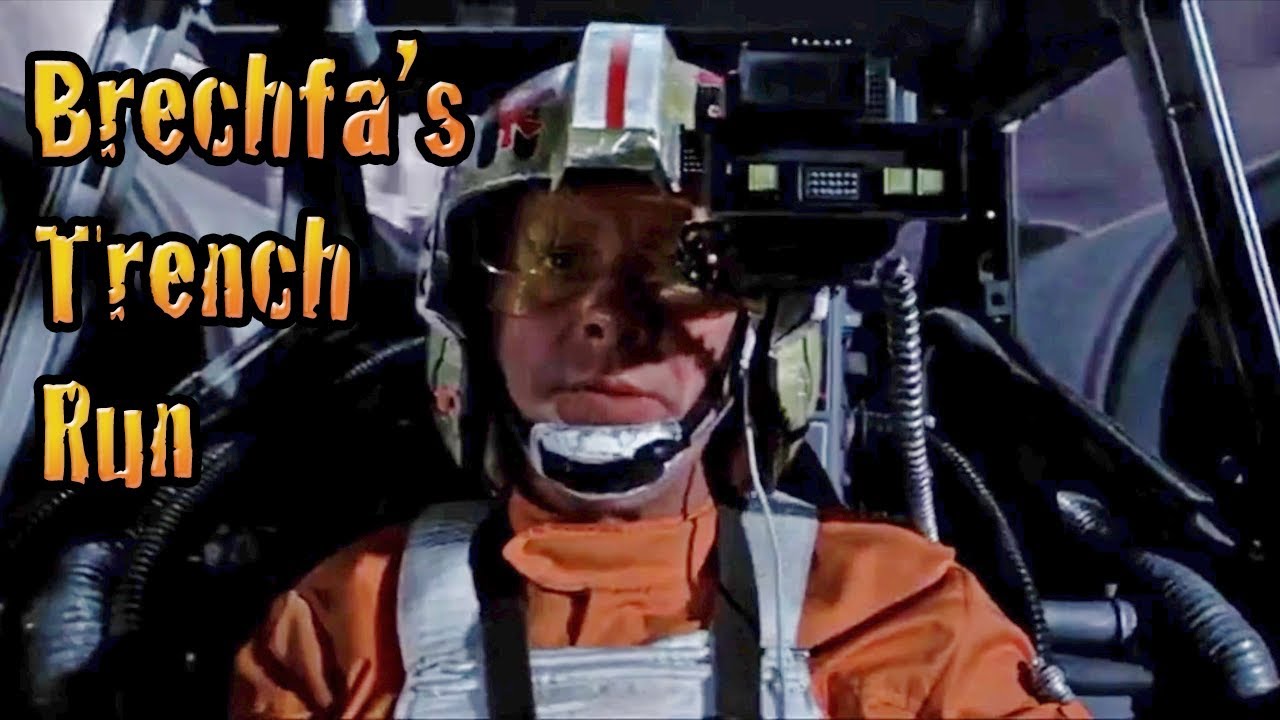 The Brechfa Star Wars Trench Run - The Narrowest Trail I've Ridden