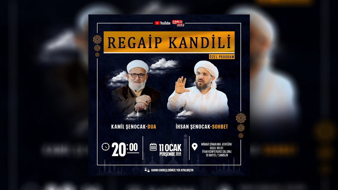 Regaip Kandili l Özel Program l İhsan Şenocak