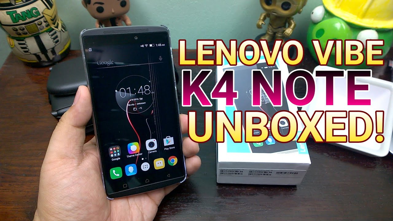 Распаковка Lenovo Vibe K4 Note &mdash; доступного VR-смартфона с NFC и сканером отпечатков пальцев!