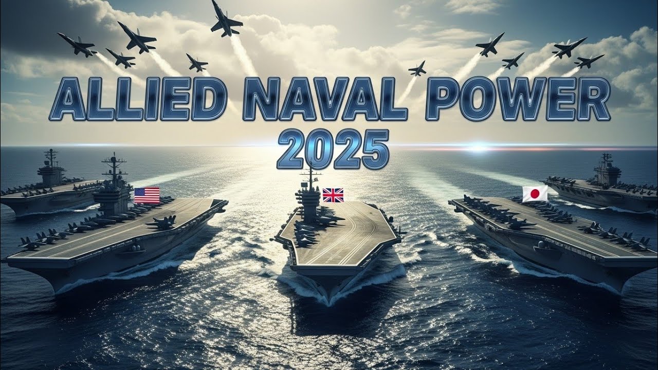 Four Carriers, One Fleet: The Ultimate Allied Naval Power in 2025!