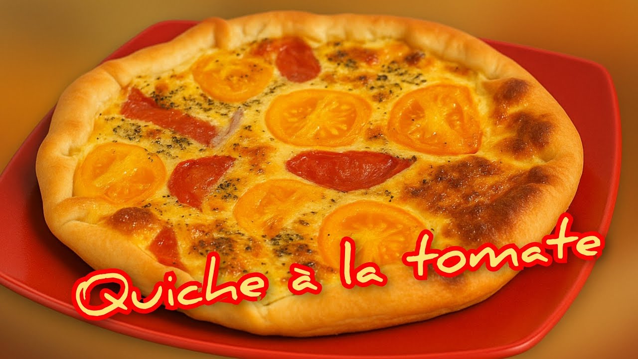 Comment faire une quiche à la tomate