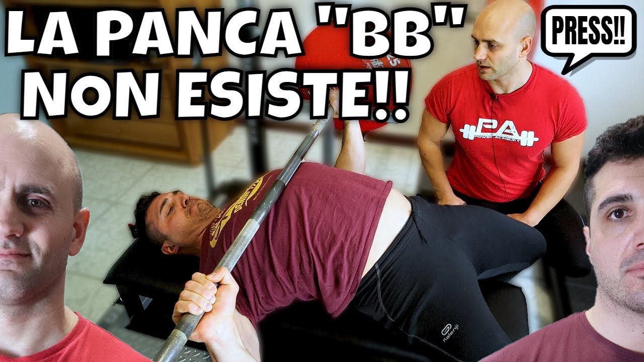 INSEGNO LA PANCA PIANA A MARCO PT - TUTORIAL