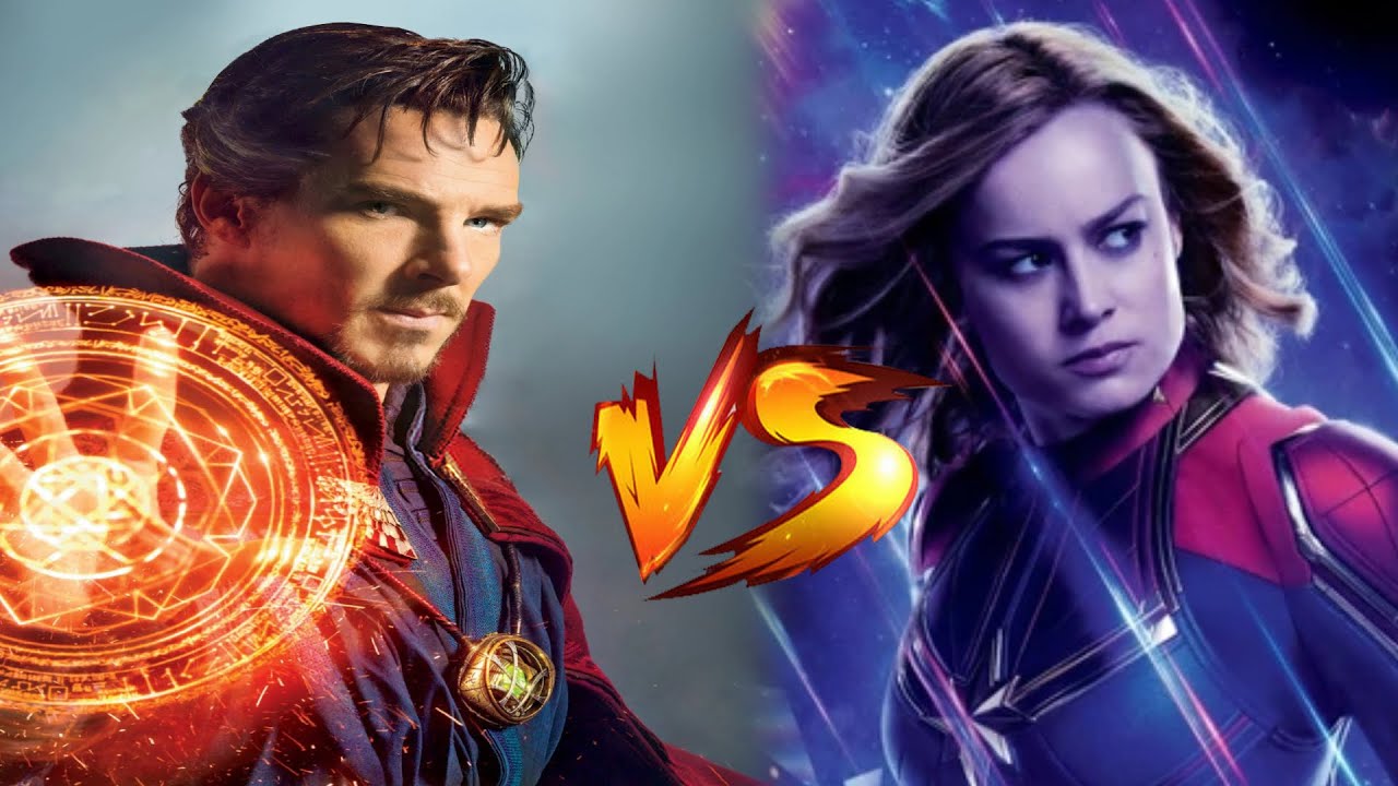 Doctor Strange Vs Captain Marvel | MCU Fight