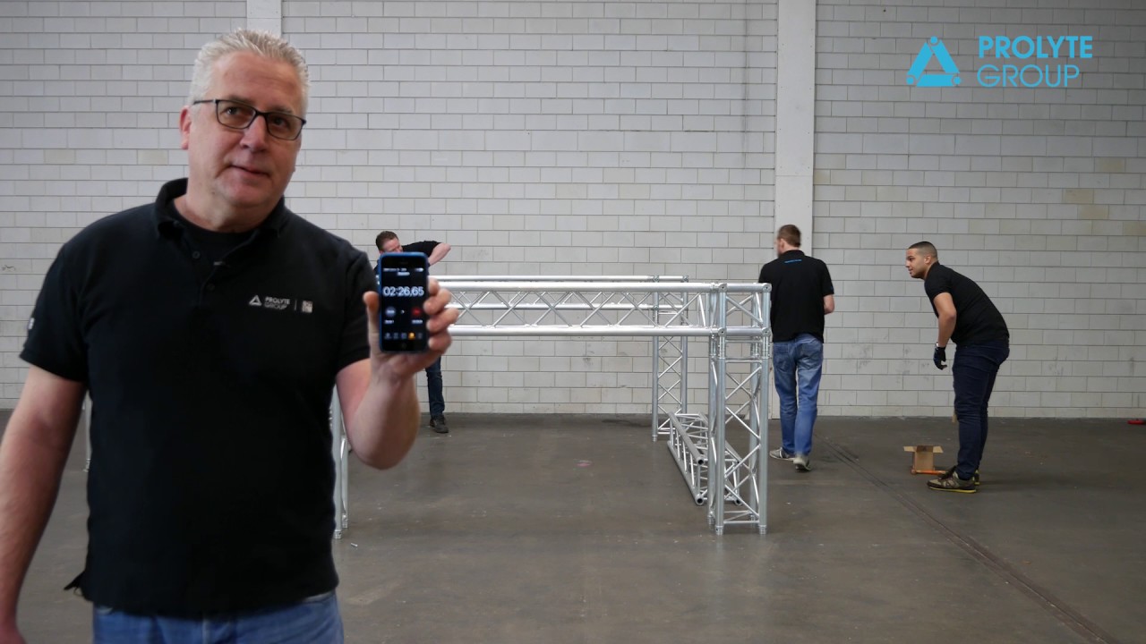 Speed challenge: Prolyte Verto versus H30V truss