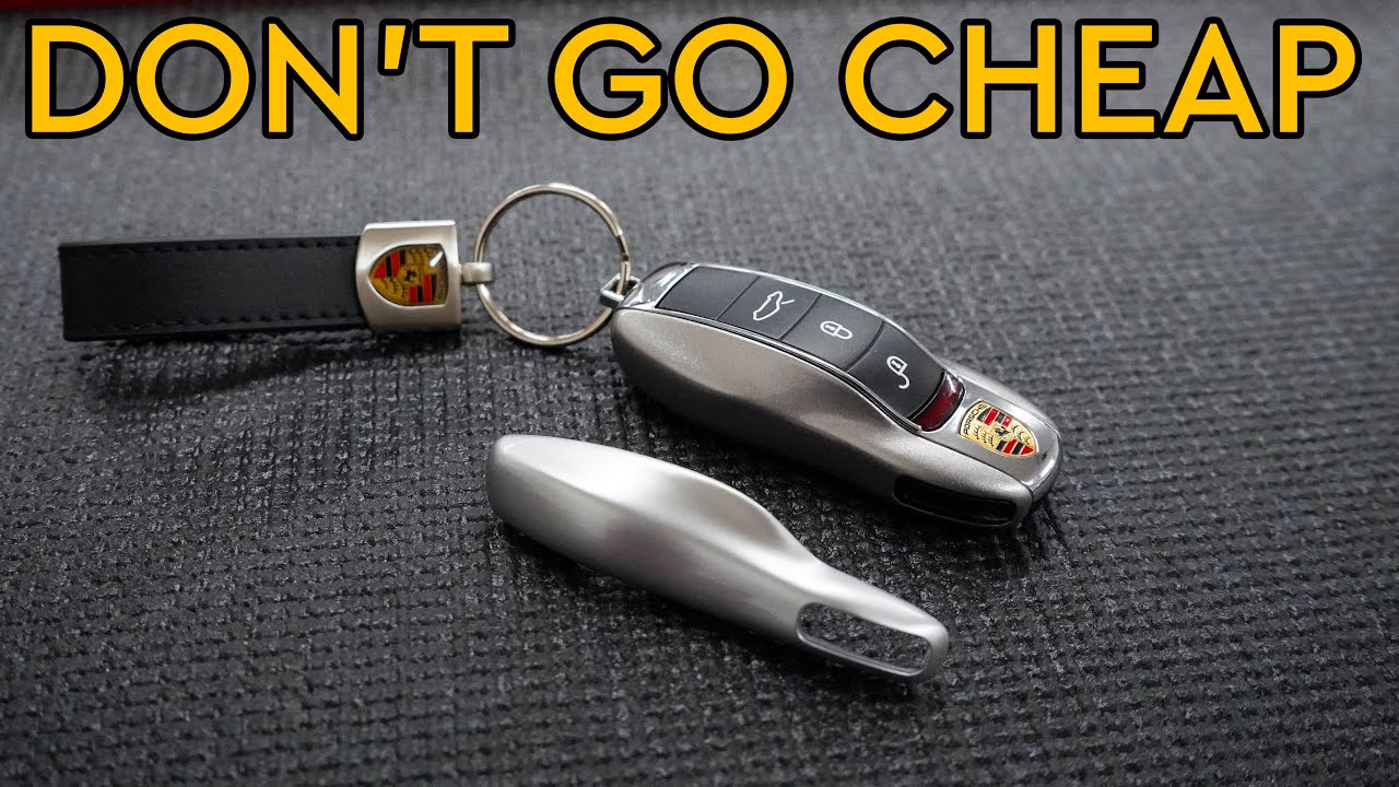 Porsche key fob covers are better than Amazon ones.