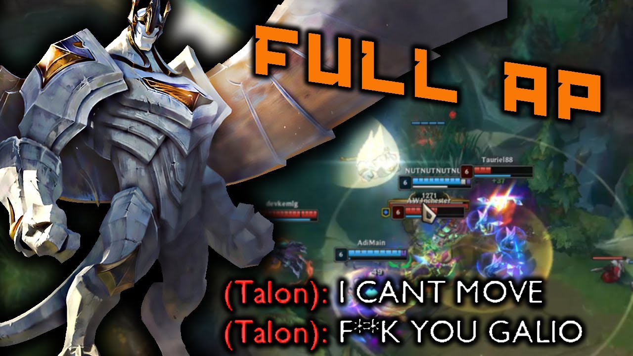FULL AP GALIO (DARK HARVEST) - PENTAKILL