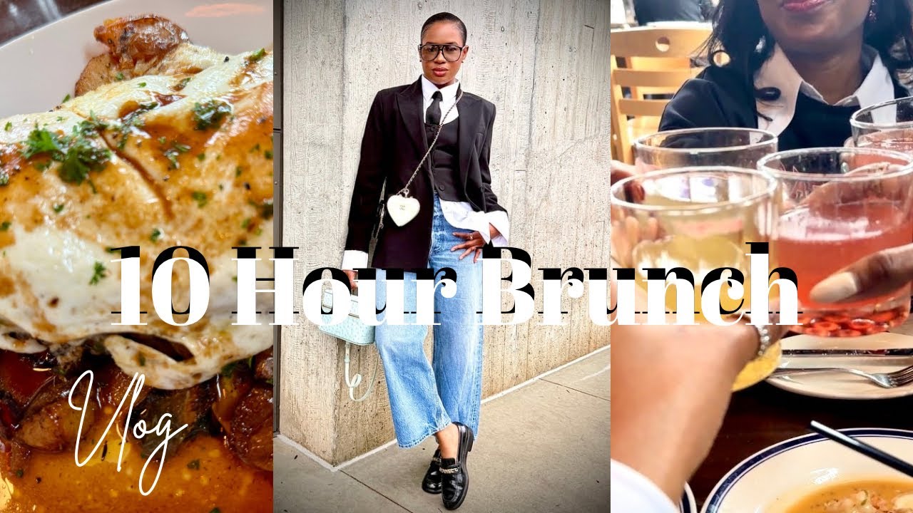 VLOG – NEW IN MY CLOSET, 10HR BRUNCH,, NEW SAMPLES, CHITCHAT & MORE | AWED BY MONICA
