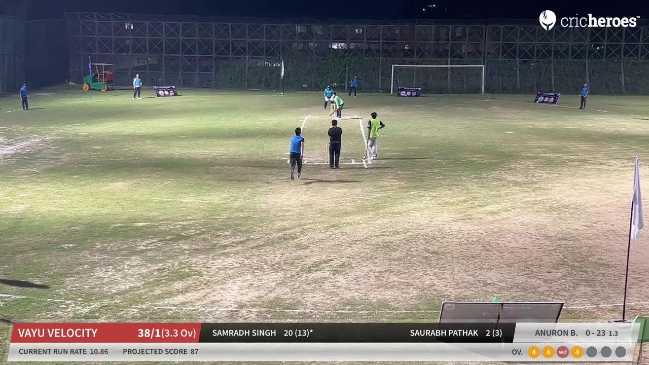 Vayu Velocity vs Jal Tridents | Circle Cricket League (CCL)(League Matches) | Live - Jammu IIT Jam…