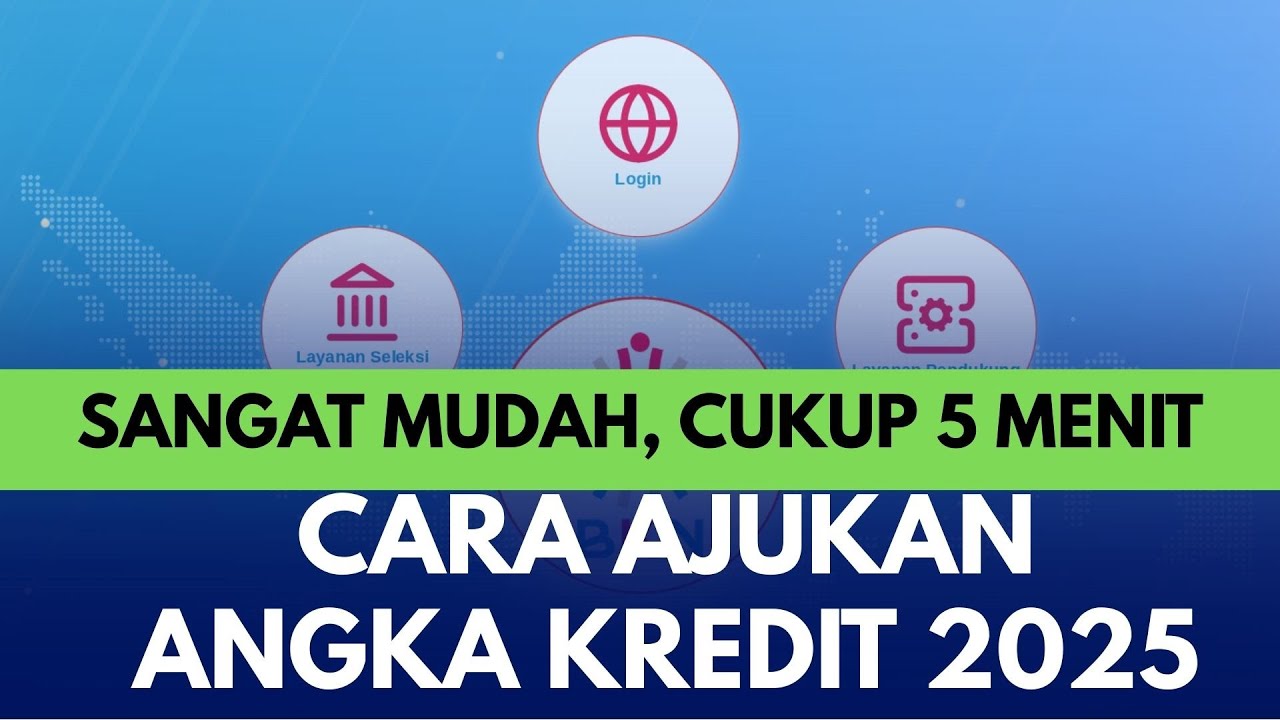 SANGAT MUDAH CUKUP 5 MENIT AJUKAN ANGKA KREDIT 2025