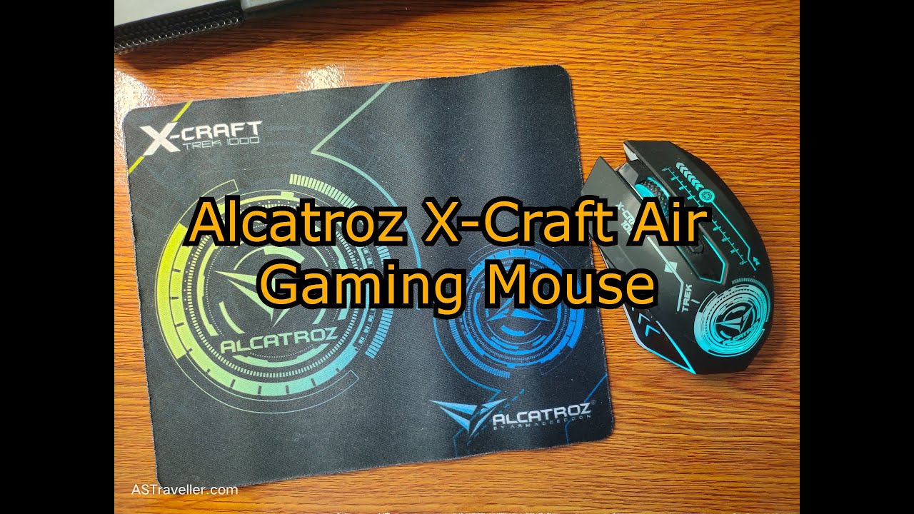 Alcatroz X-Craft Air Trek 1000 | Gaming Mouse Bajet [Review]
