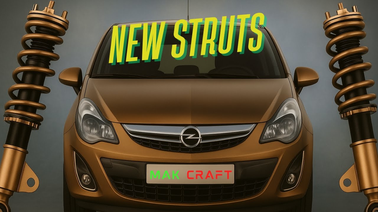 OPEL CORSA D How to replace front Struts