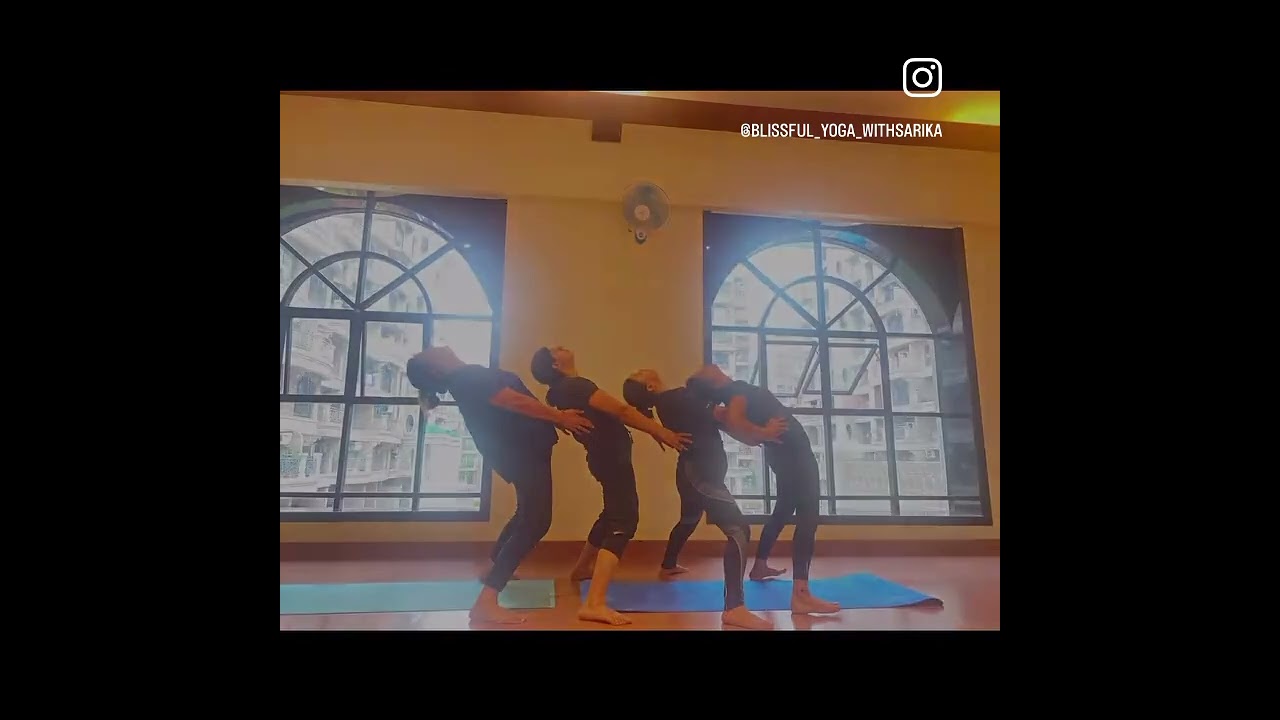 blissfulyoga international yoga day celebration#2024 #Rosewood heights Mumbai