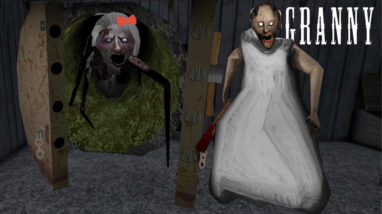 Spider Mom in Granny's Main House??? Granny New Update