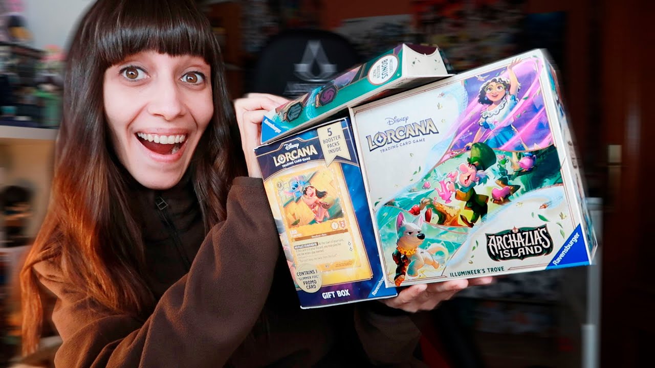 ¿Qué me tocará? UNBOXING de 3 productos de Lorcana
