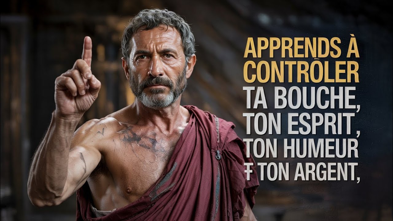 ⭐Apprends à contrôler ta bouche, ton esprit, ton humeur et ton argent – 10 leçons de stoïcisme⭐