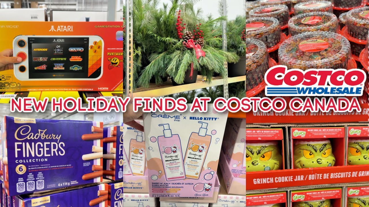 НОВЫЕ ПРАЗДНИЧНЫЕ НАХОДКИ в Costco Canada 🎄 Идеи подарков, необходимые вещи для приема гостей и м...