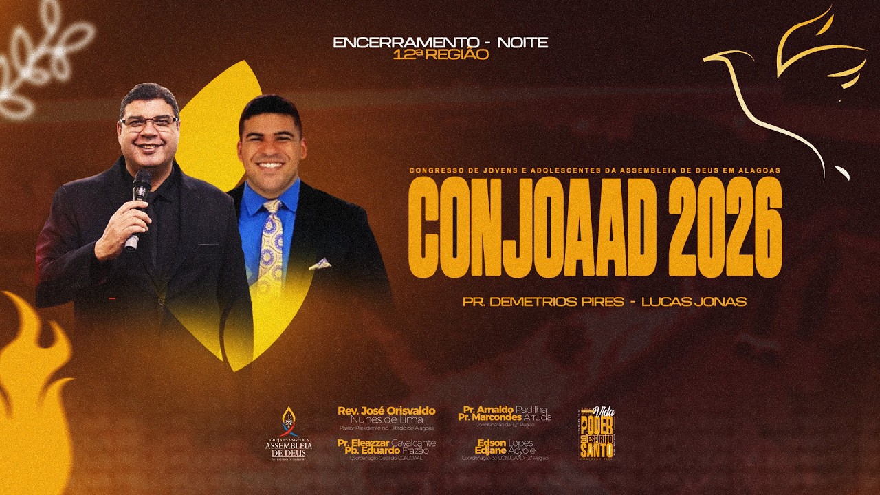 CONJOAAD 2026  - AO VIVO E COM IMAGENS - 12ª Região - 4º DIA NOITE (ACESSIVEL EM LIBRAS)