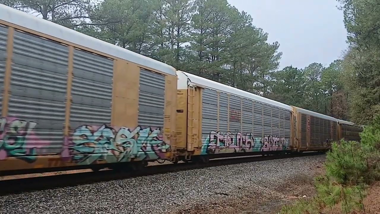 NS trains in Pell City AL 12/1-12/3/25