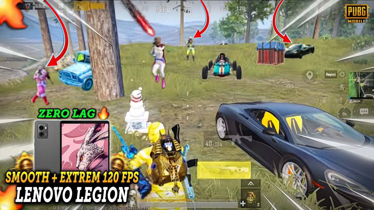 LENOVO LEGION TAB 🔱 SMOOTH+EXTREM 120 FPS 🔥 PUBG MOBILE GAMEPLAY /2026/ 😱