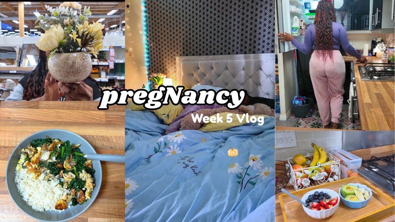 Daily Life in the UK | Pregnancy week 5 updates and rest|  Grocery Shopping, cooking, quiet moments