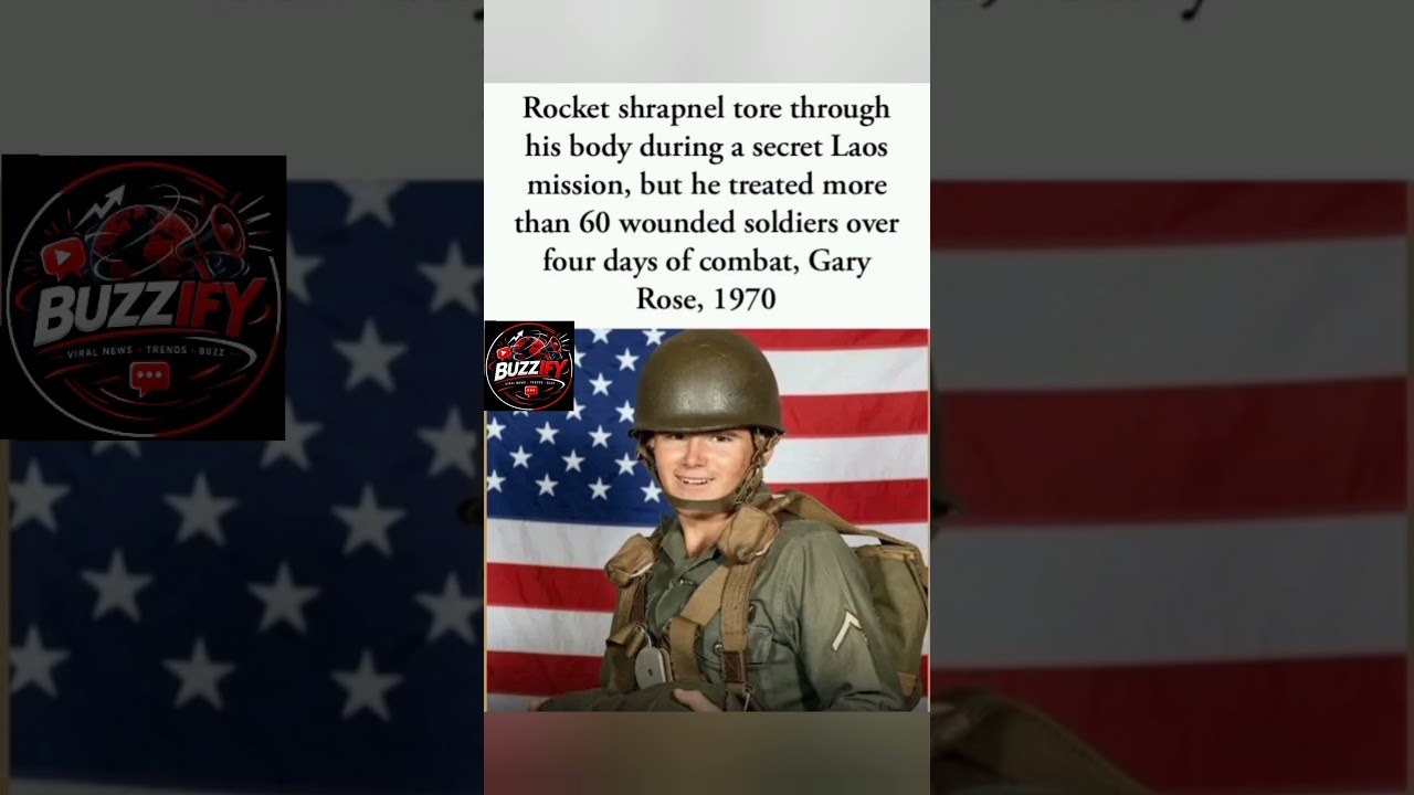Wounded, he treated 60+ soldiers through 4 days of combat. 🕊️ #shorts #military #viral #Hero #honor