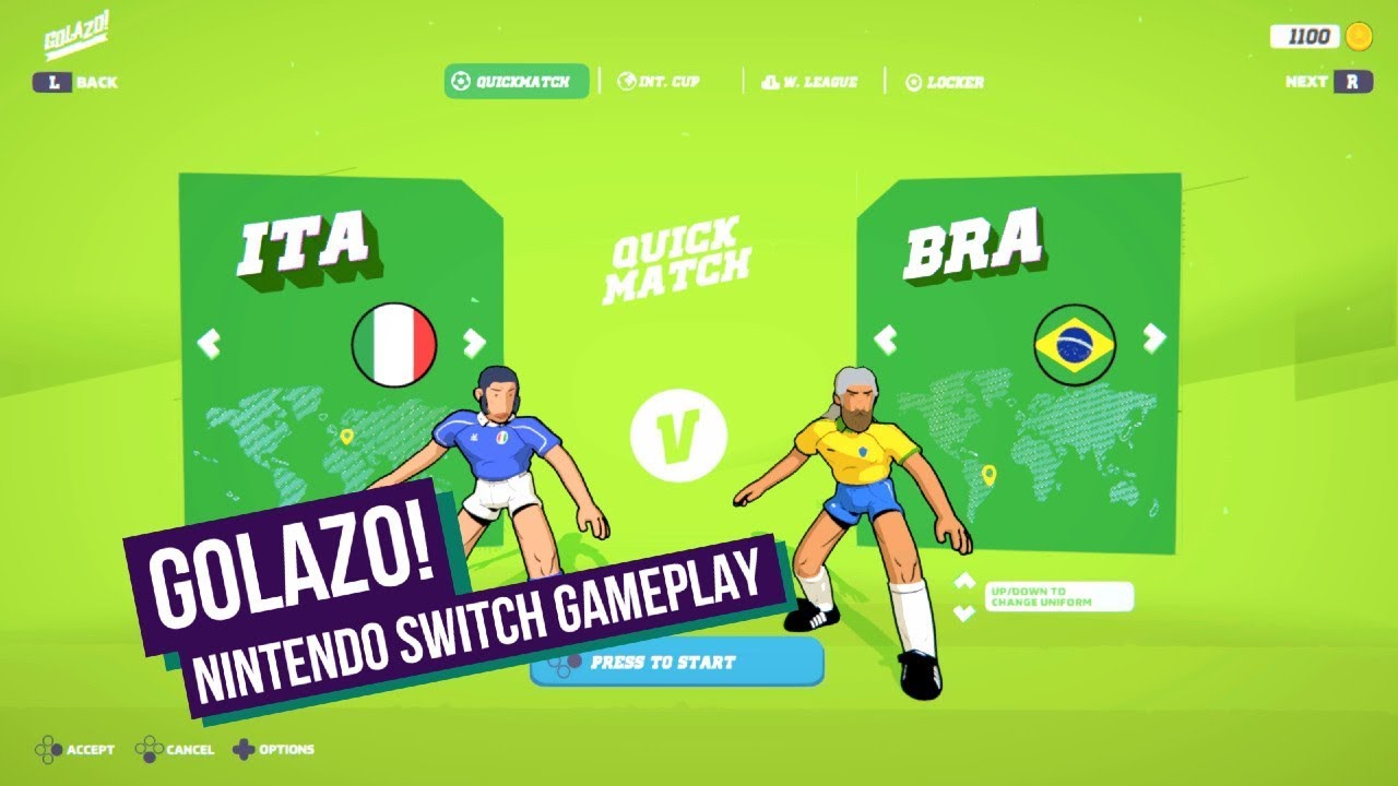 Golazo! - Nintendo Switch Gameplay