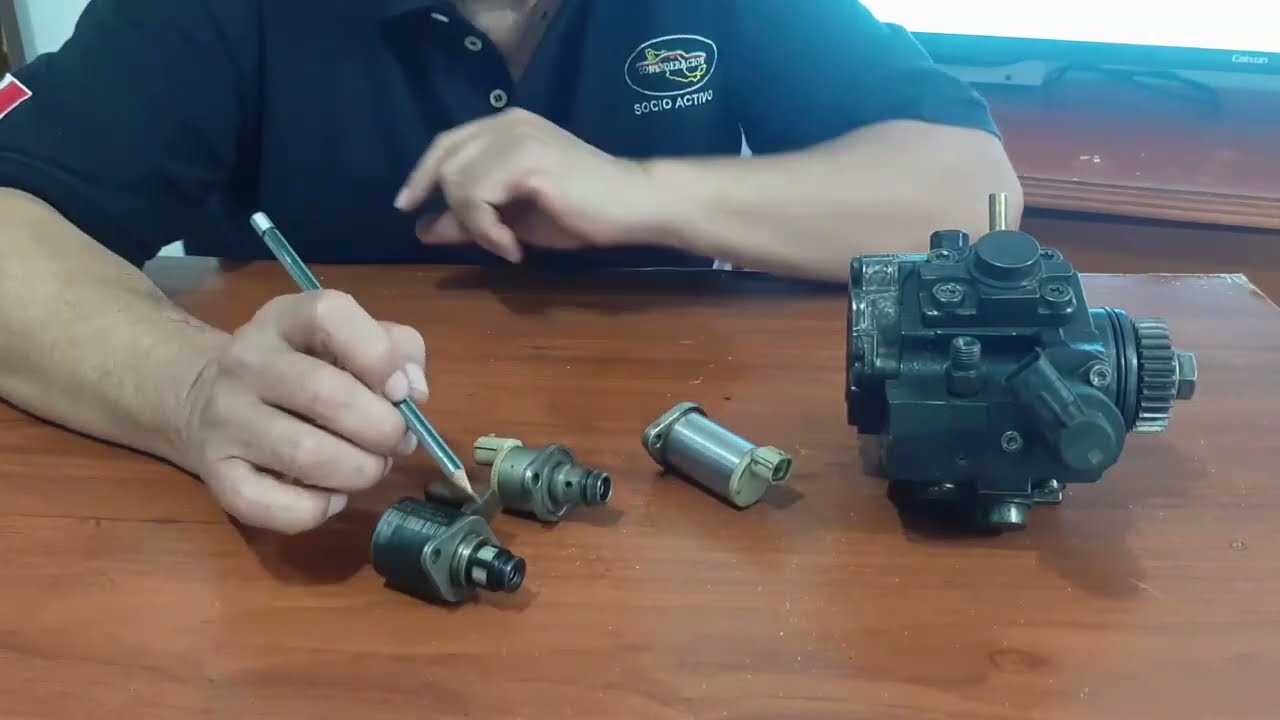 Válvulas Reguladoras de Caudal en Inyección Denso, Delphi y Bosch | Prof. Luis F. Rojas Silva /IMCEA